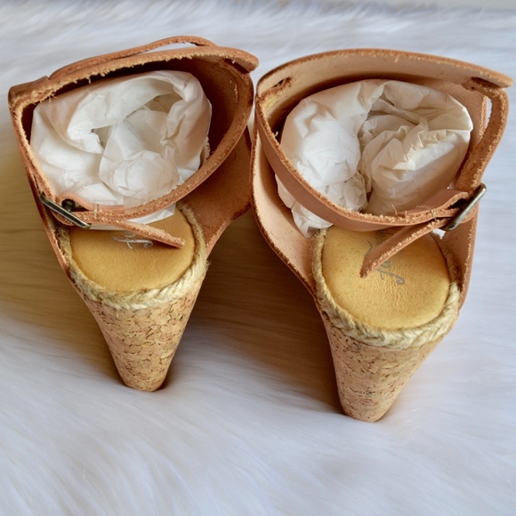 Free People Vachetta Rose Wedge - Picture 3 of 8